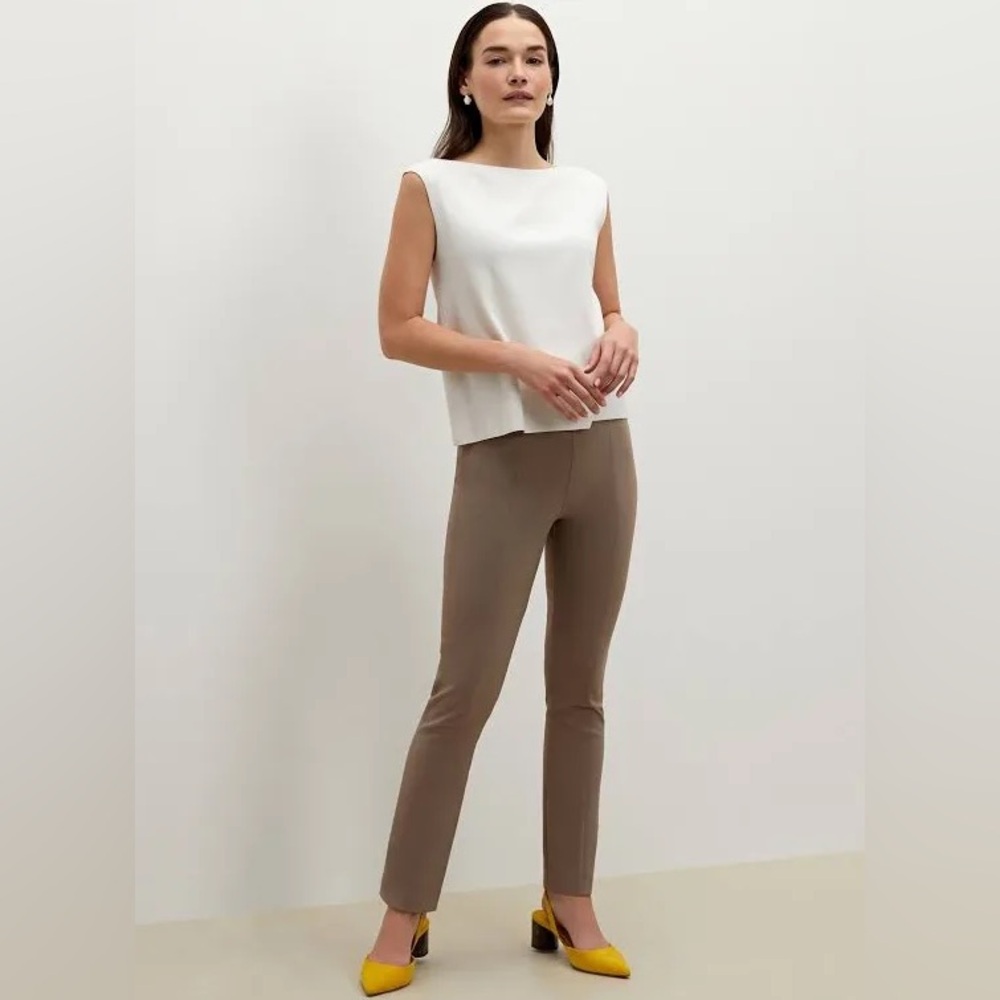 M.M.LaFleur Foster Russet Beige Pants Size 2